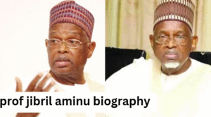 prof jibril aminu biography